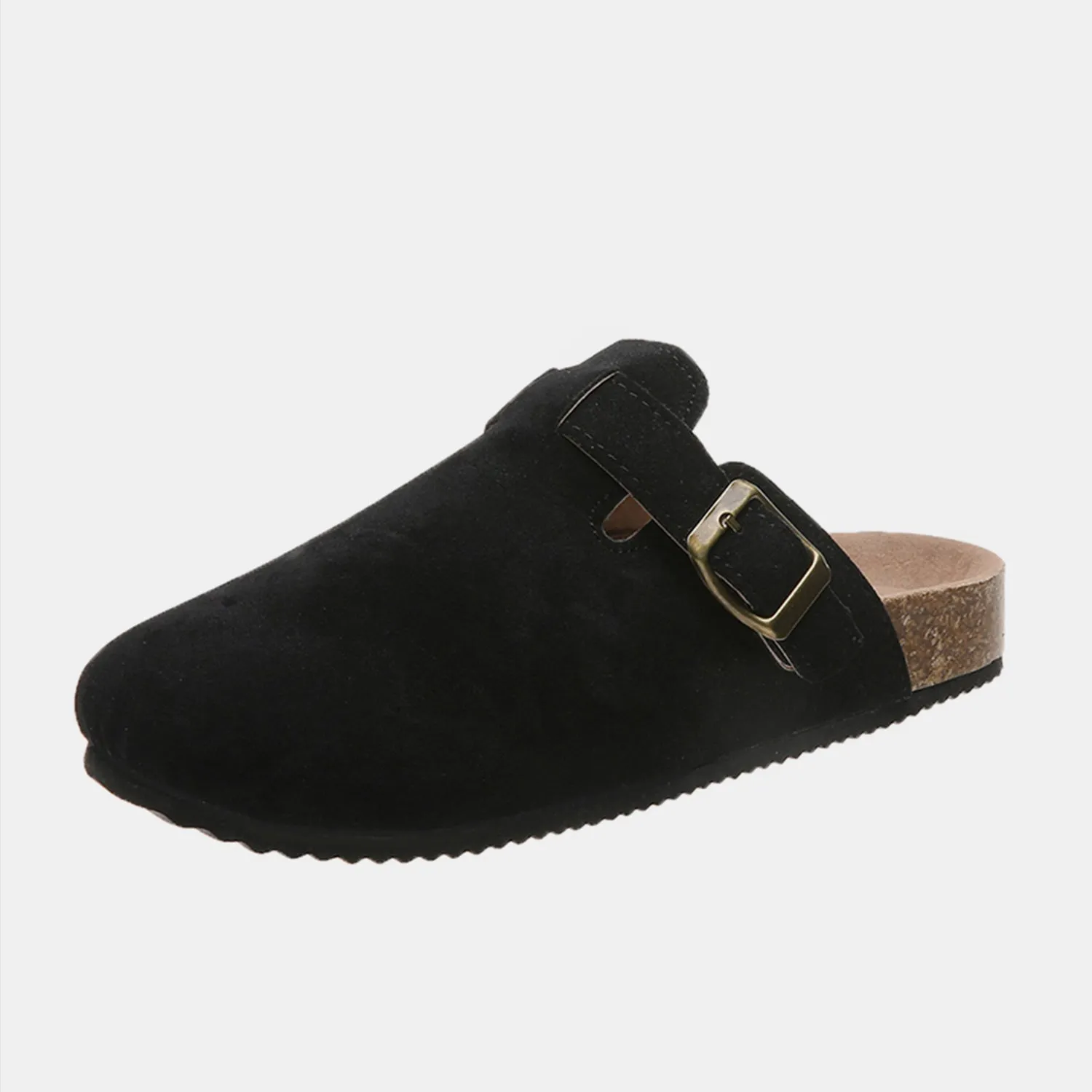 Preorder Suede Buckle clog *BEST SELLER*