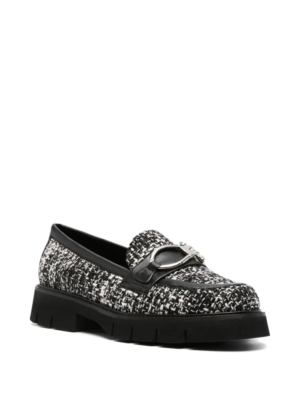 Roberto Festa tweed loafers