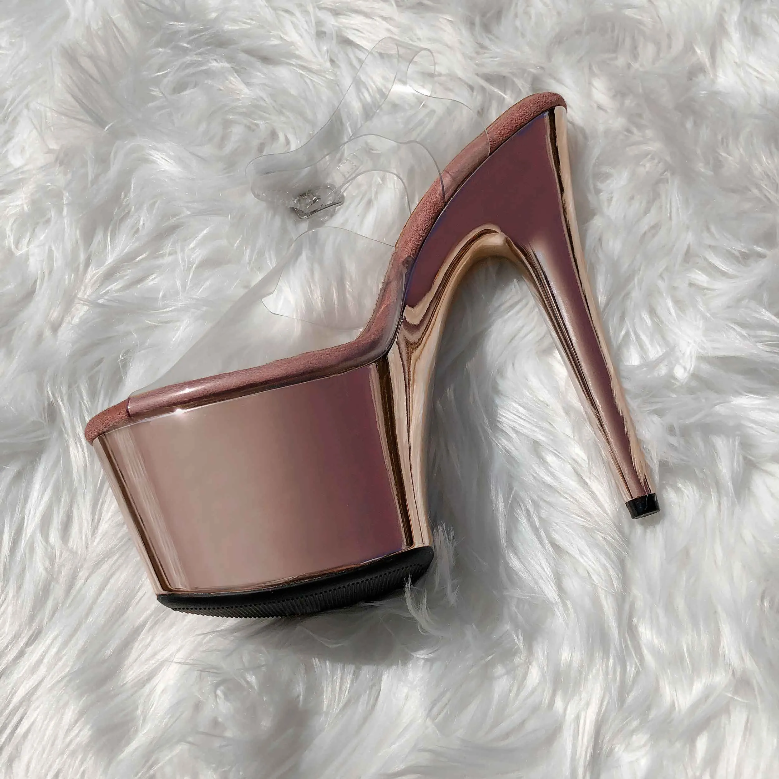 Sienna Classic Stiletto - Rose Gold - 7 INCH - 2023 Fit