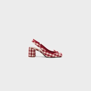 Square Toe Block Heels Pumps