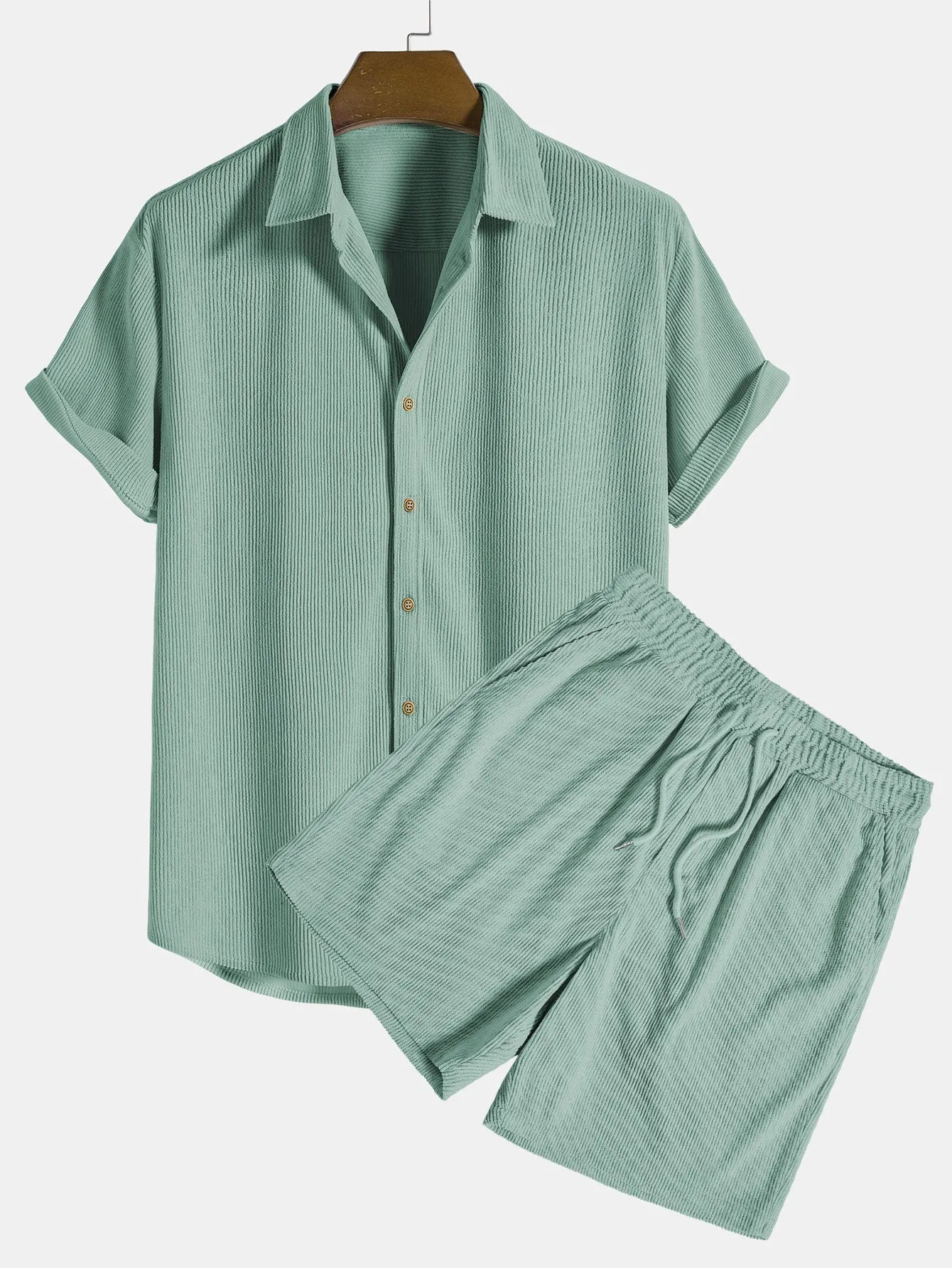 Stylish Luxury Corduroy Summer Outfit for Men