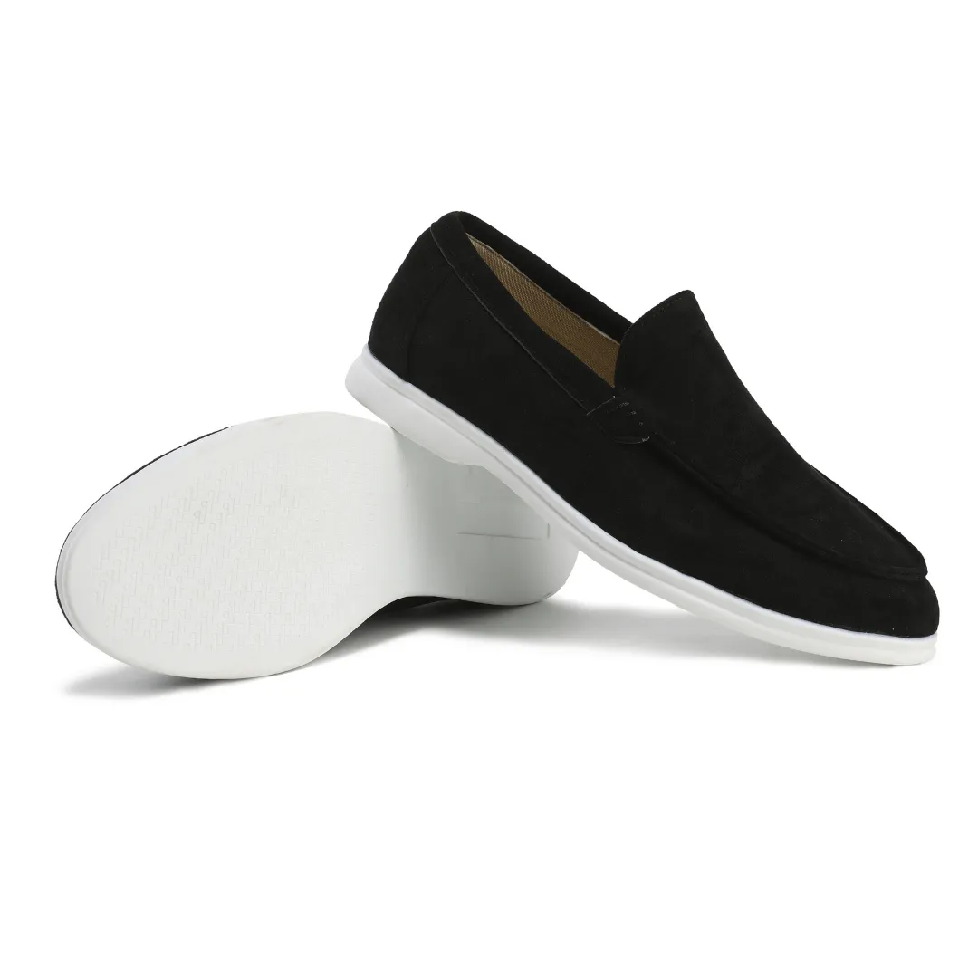 Suede Casual Slip On Loafers for Men