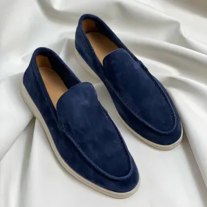 Suede Casual Slip On Loafers for Men