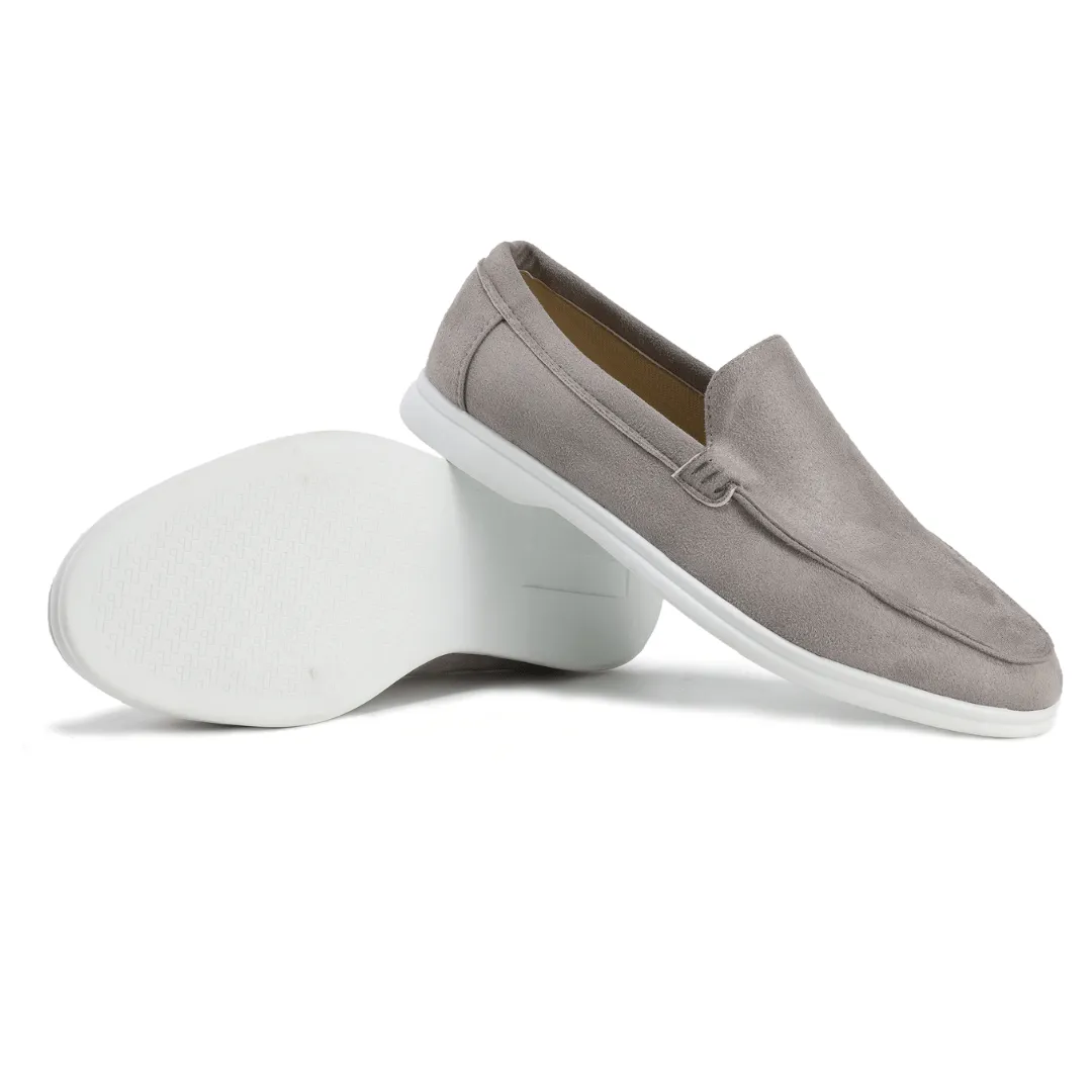 Suede Casual Slip On Loafers for Men
