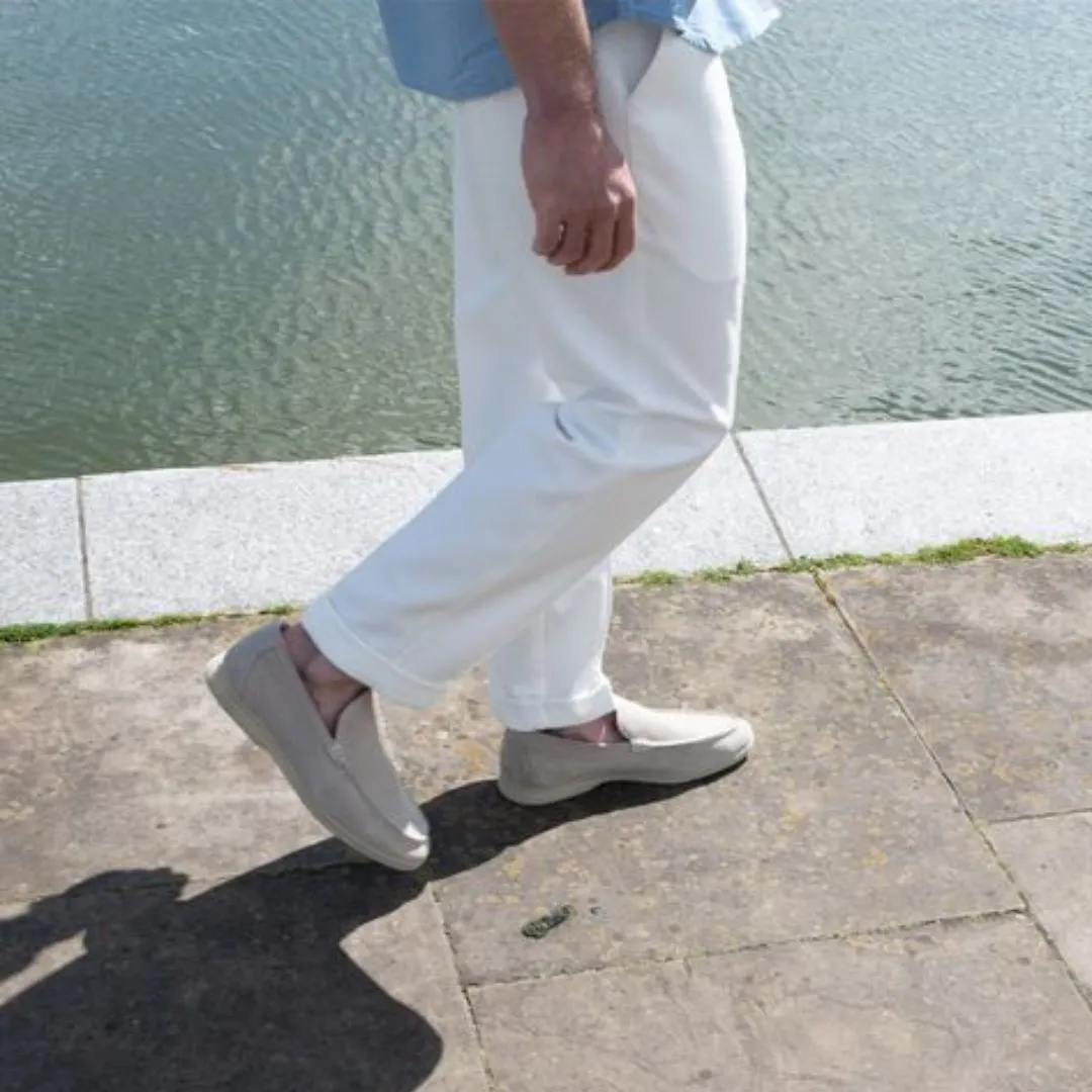 Suede Casual Slip On Loafers for Men