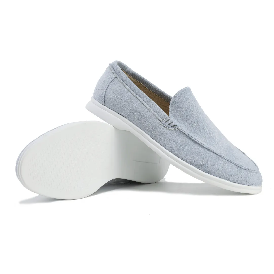 Suede Casual Slip On Loafers for Men