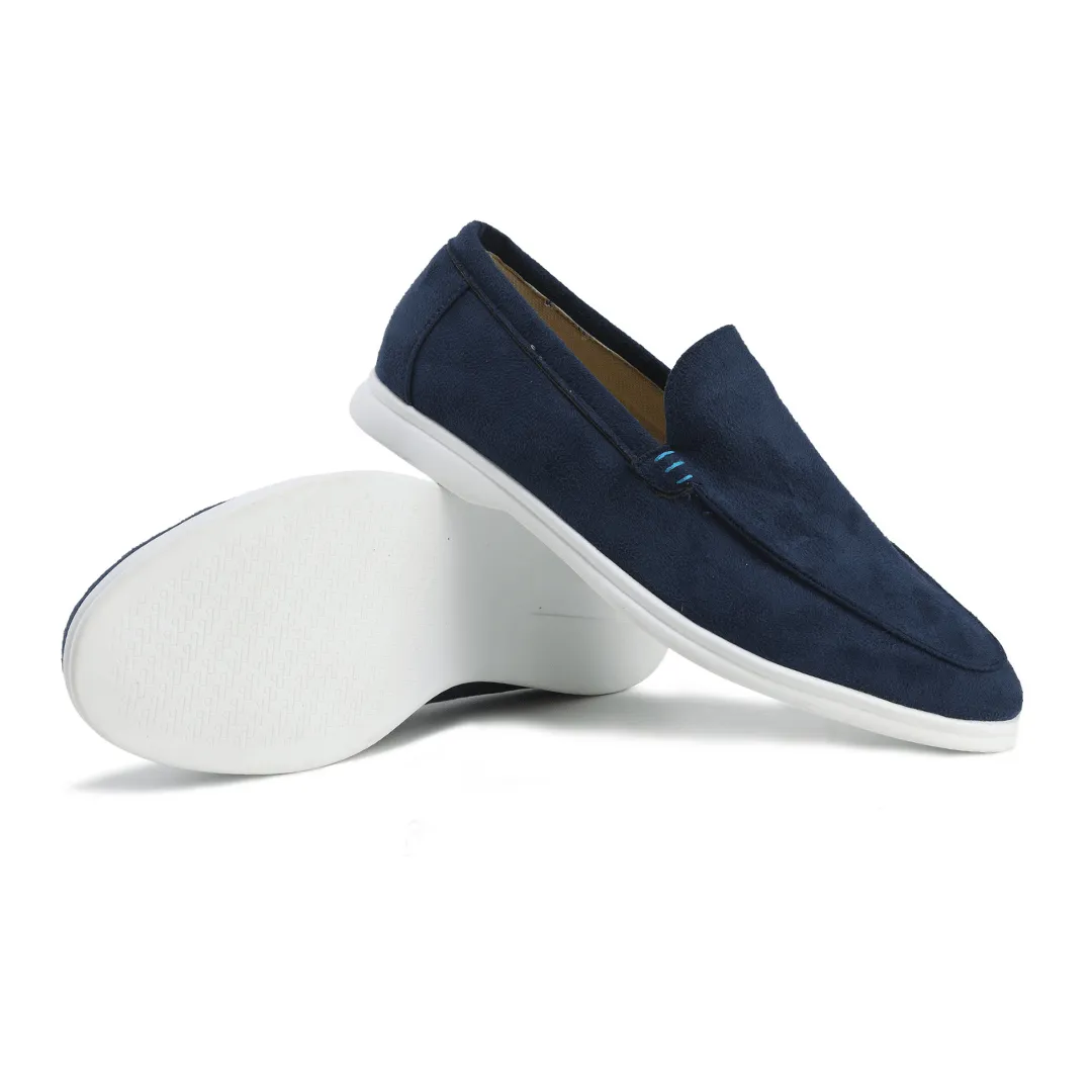 Suede Casual Slip On Loafers for Men