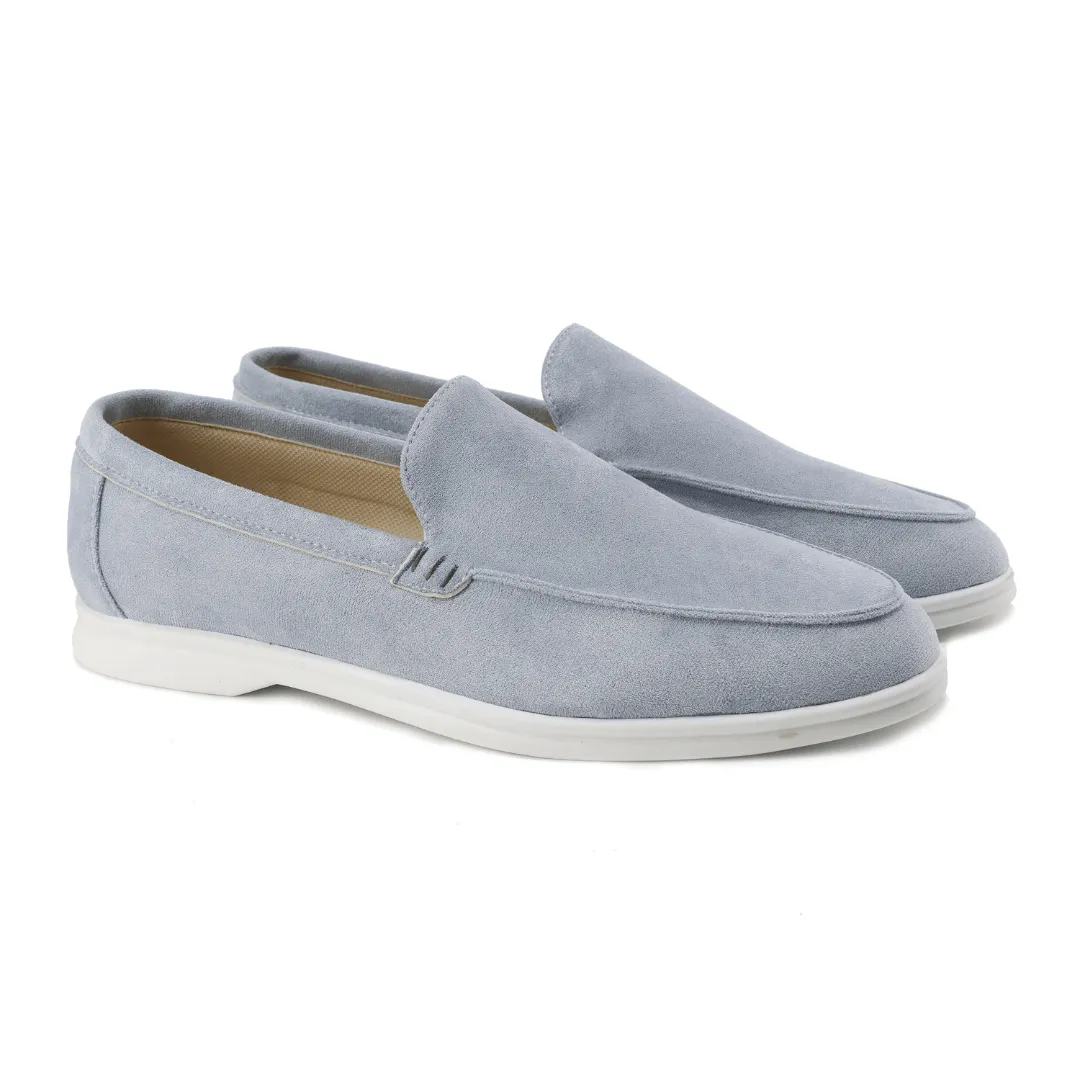 Suede Casual Slip On Loafers for Men