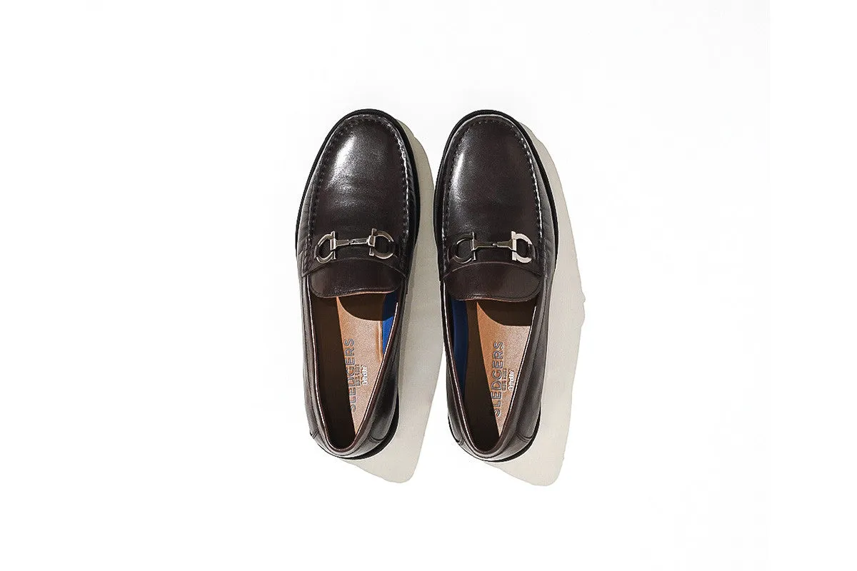 Temple Horsebit Casual Loafer - Coffee