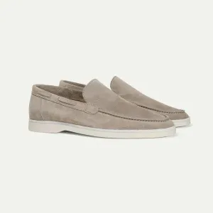 Valdoro | Mens Suede Loafers  Slip-On Yacht Shoes for Summer, Smart Casual Outfits & Beach Weddings