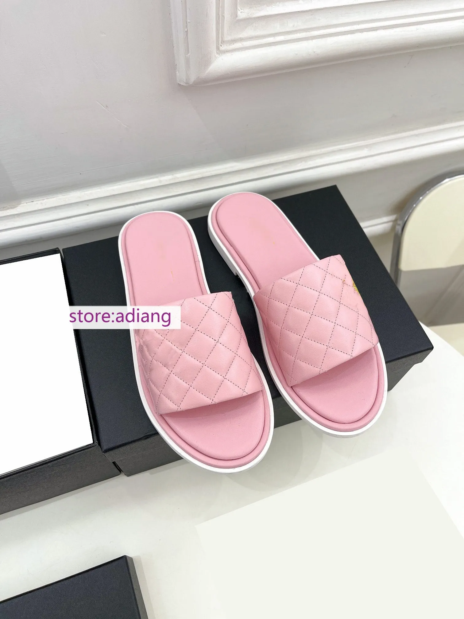 velvet cow leather slippers flats comfort sandals women fashion 35-41 2023 high quality