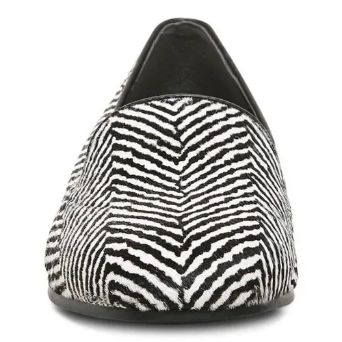 WOMEN'S VIONIC WILLA FLAT | BLACK / WHITE