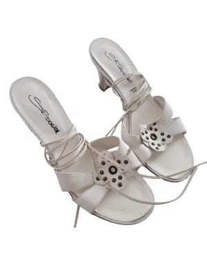 Y2k vintage fairy white mules
